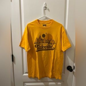 STAR WARS Welcome to Tatooine T-Shirt for Adults, Large